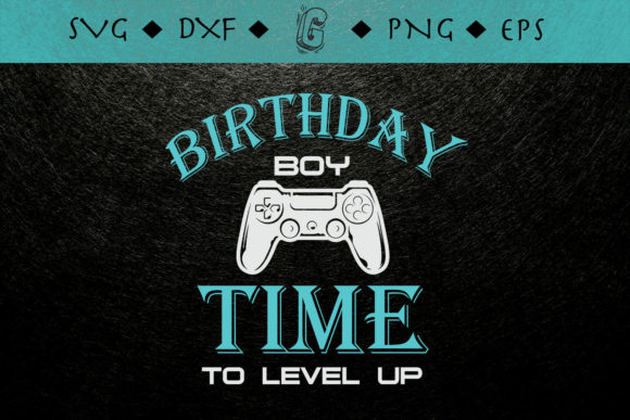 Birthday Boy Video Game Birthday Party Graphics for Print Templates