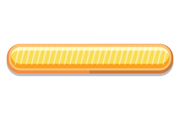 Cartoon Progress Bar: A Fun Game UI Element for Embroidery Projects