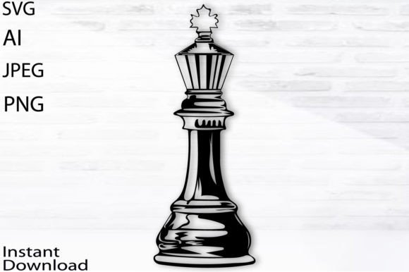 Chess Pieces SVG & Graphics for Crafters and Etsy Sellers