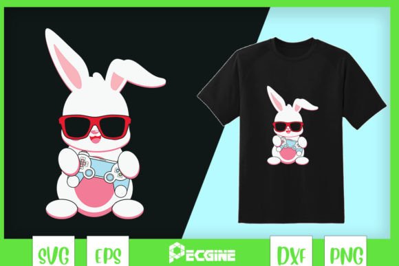 Easter Bunny Gamer Game Controller: A Playful Fusion of Crafts & Graphics