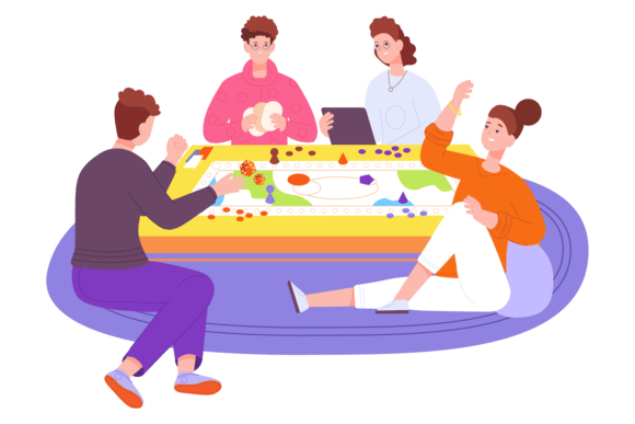 Friends Playing Board Game: A Designer’s Real-World Review for Embroidery Projects