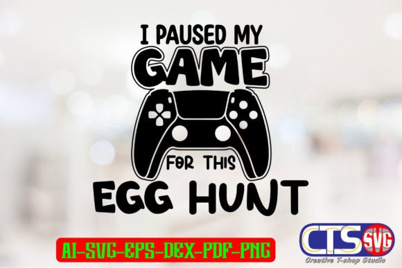 I Paused My Game for This Egg Hunt – A Crafty Graphic for Playful Projects