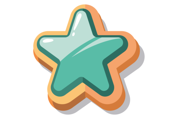 Star Shape Button: A Playful Graphic for Branding and Digital Projects