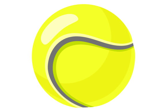 Tennis Ball Icon. Yellow Sport Game Equi: A Brand Designer’s Practical Review for Local Business Branding