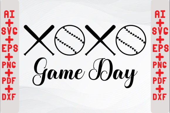 Xo Xo Game Day SVG Cut File: Crafts Meets Modern Graphics